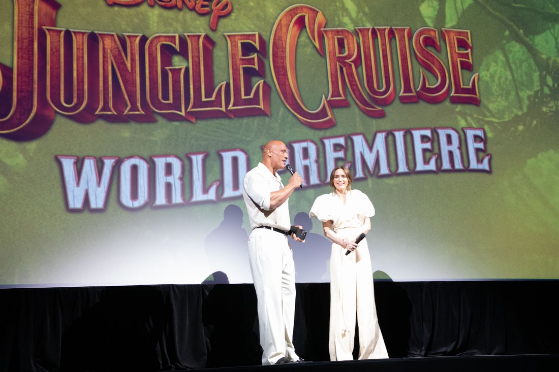 El estreno mundial de "Jungle Cruise" se lleva a cabo en Disneyland |  Qué hay en Disney Plus