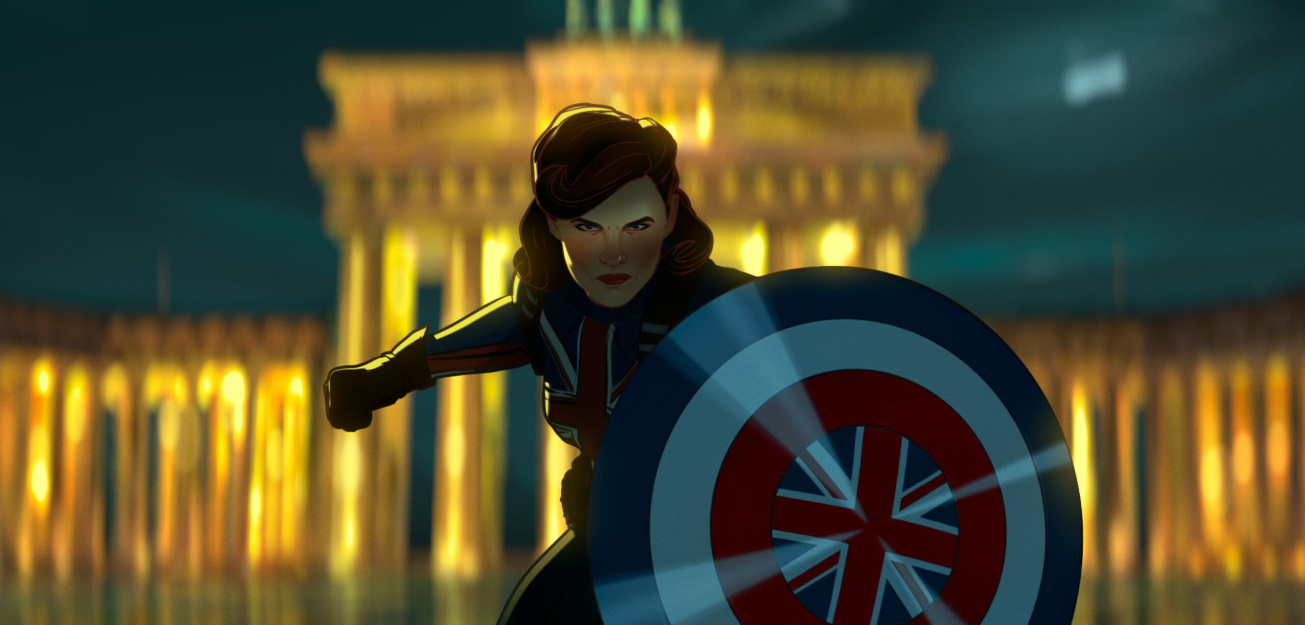 Lanzamiento del póster del personaje del Capitán Carter de Marvel's What If - Captain Carter |  Qué hay en Disney Plus