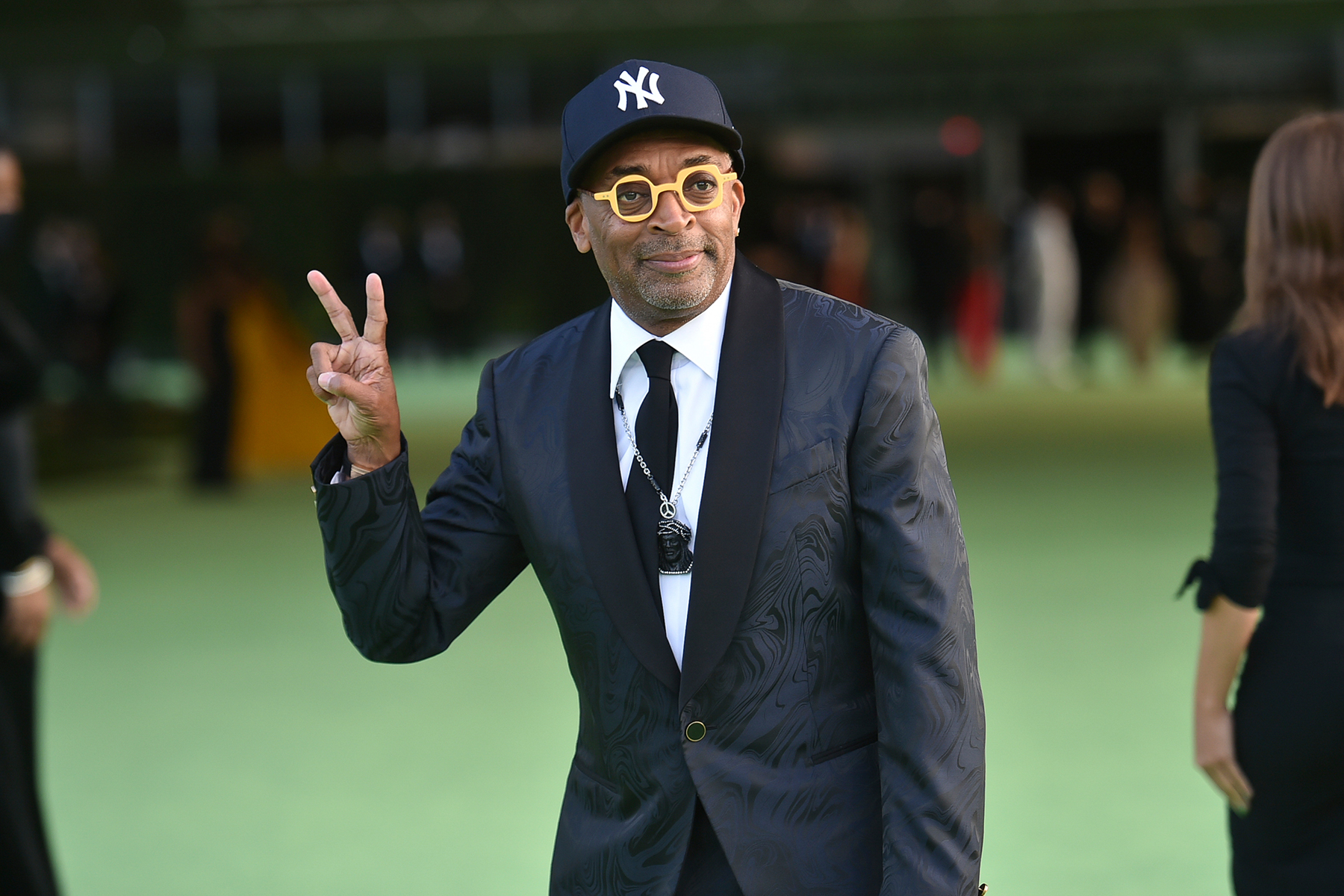 Spike Lee arrives at the Academy Museum of Motion Pictures Gala on Saturday, Sept. 25, 2021, in Los Angeles. (Photo by Richard Shotwell/Invision/AP)