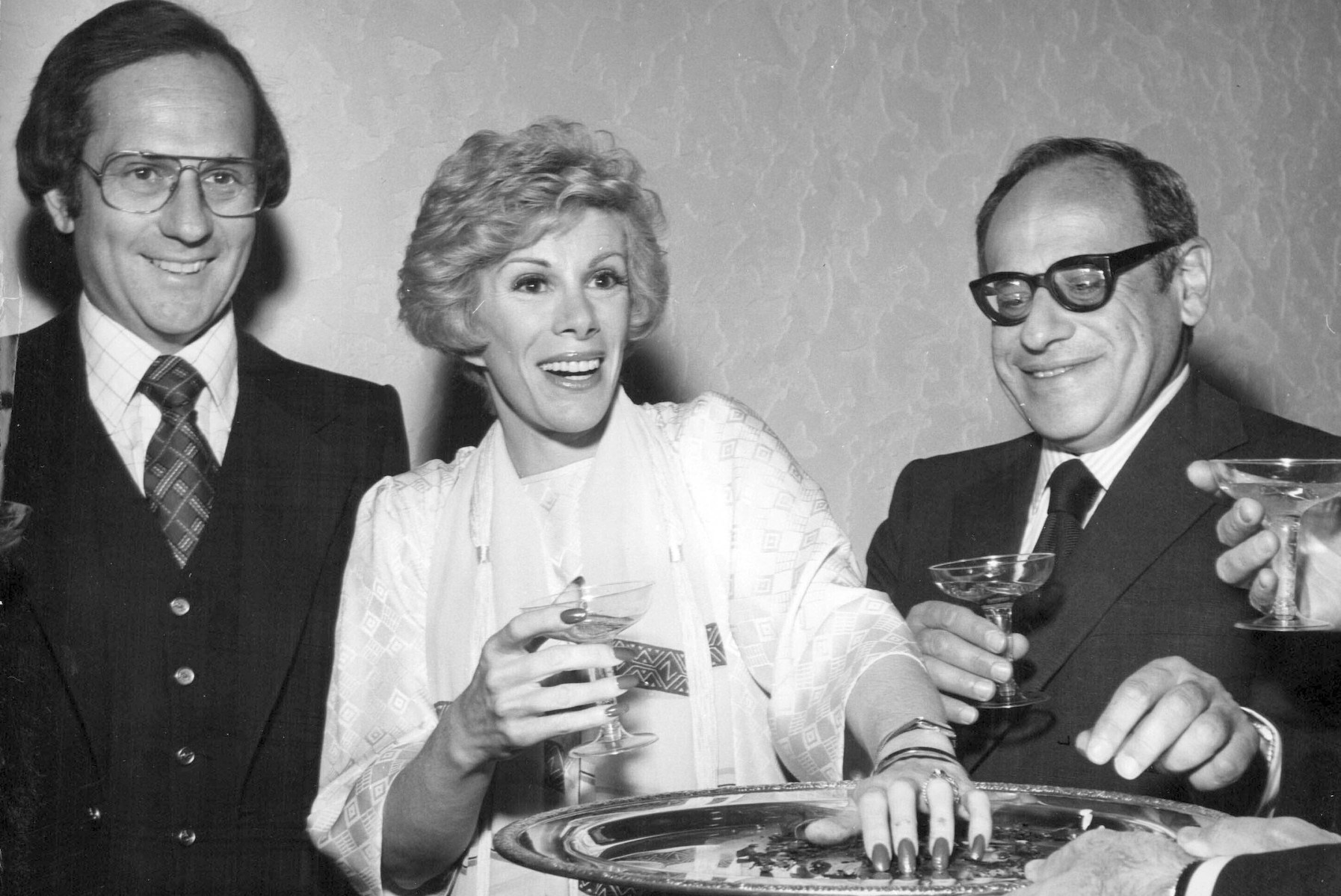 Joan Rivers And Husband Edgar Rosenberg. Credit: 08700074Globe Photos/MediaPunch /IPX