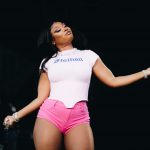 AUSTIN, TEXAS - OCTOBER 01: Megan Thee Stallion performs onstage during Austin City Limits Festival at Zilker Park on October 01, 2021 in Austin, Texas. (Photo by Rich Fury/Getty Images)