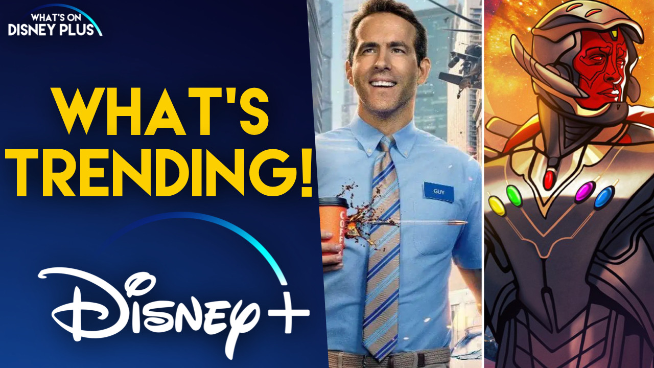 ¿Qué está de moda en Disney +?  ¿Y si?  & Free Guy Hit # 1 |  Qué hay en Disney Plus