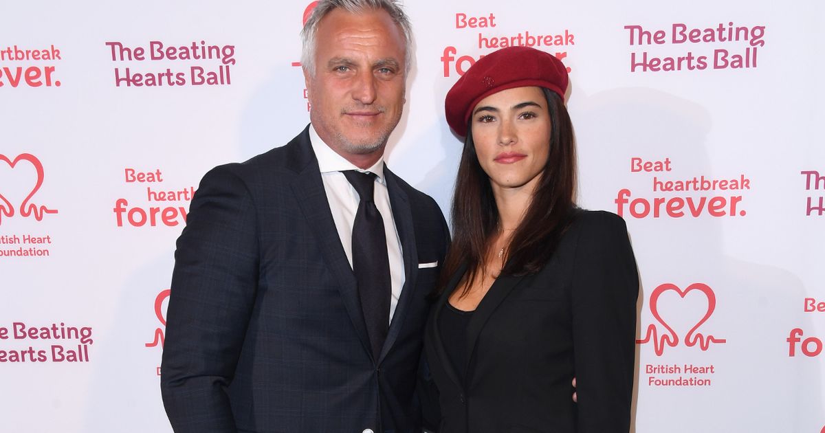 LONDON, ENGLAND - FEBRUARY 27: David Ginola and Maeva Denat attend the British Heart Foundation Beating Hearts Ball at Guildhall on February 27, 2019 in London, England. (Photo by Stuart C. Wilson/Getty Images)