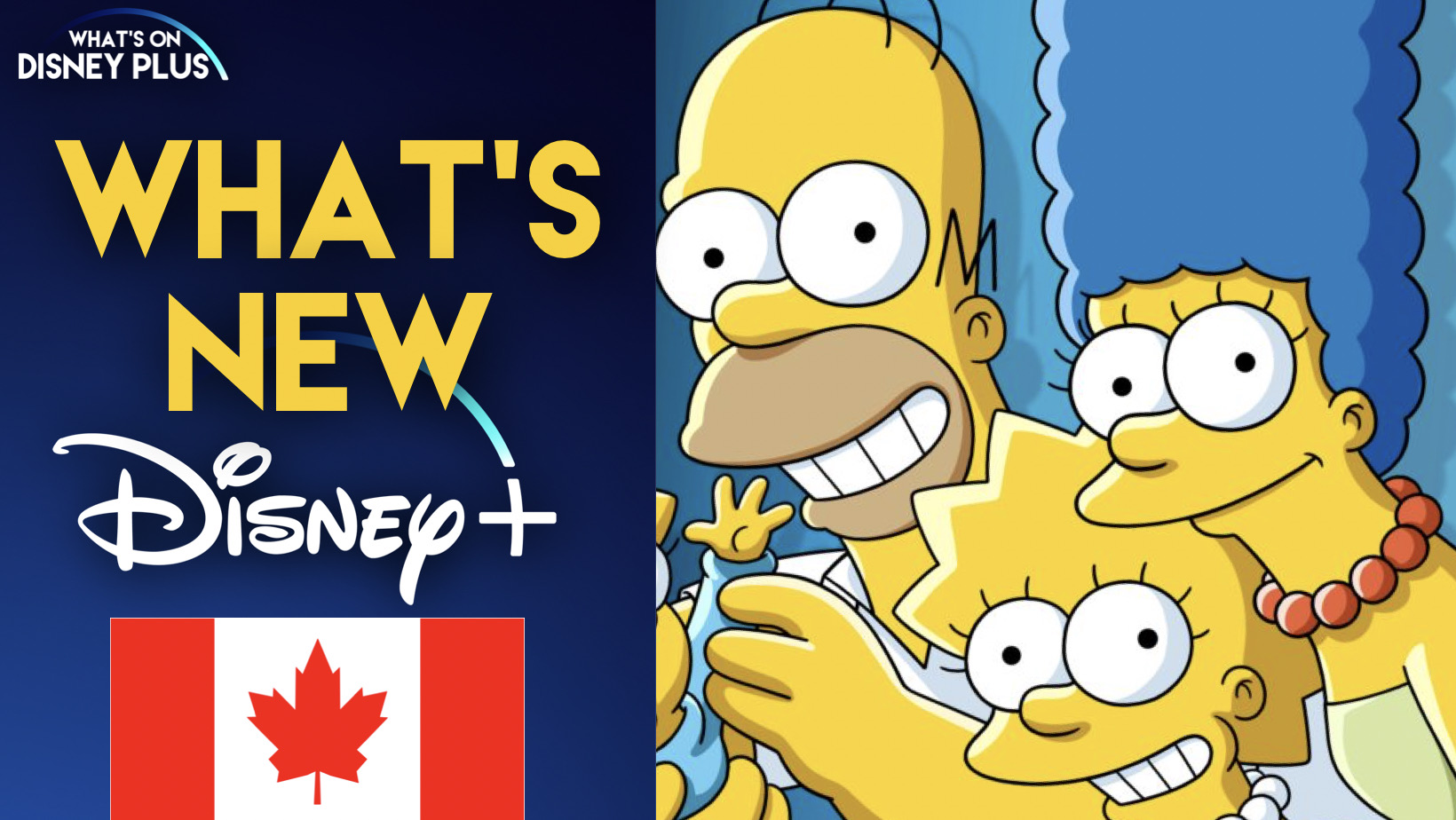 Novedades de Disney + |  Los Simpson (Canadá) |  Qué hay en Disney Plus