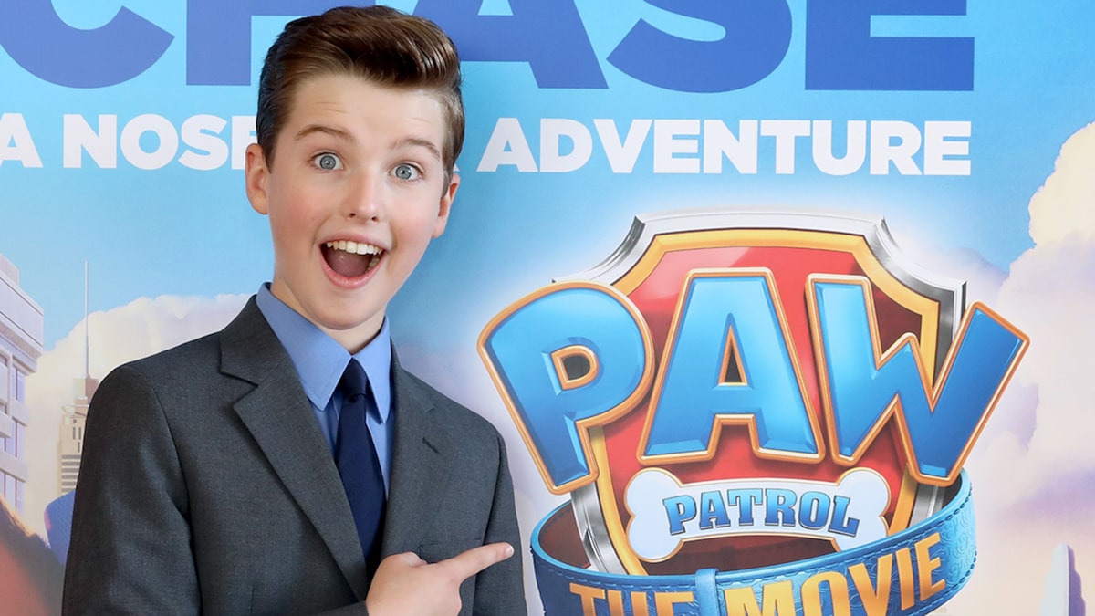 El gran día de pago de Iain Armitage de 'Young Sheldon' por la película 'Paw Patrol'