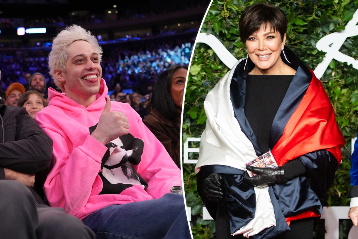 Kris Jenner está 'obsesionada' con Pete Davidson: informe