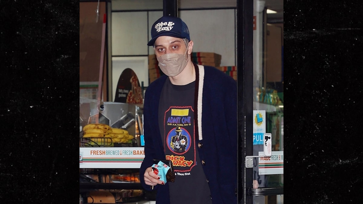 Pete Davidson conduce el Rolls-Royce de Kim Kardashian a 7-Eleven por cigarrillos