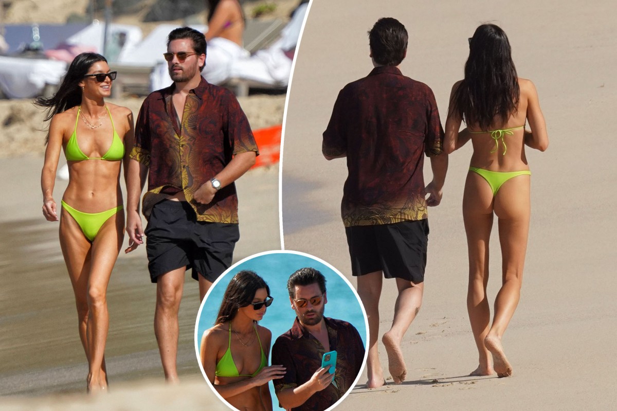 Scott Disick se reúne con la modelo Bella Banos en St. Barts