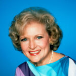 TV legend Betty White, who passed away today at the age of 99.