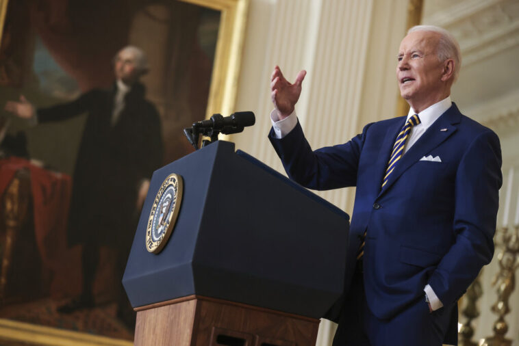 Cinco momentos clave de la conferencia de prensa más larga de lo esperado de Joe Biden