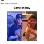 Mini-yo: la hija de Jay-Z y Beyonce, Blue Ivy, de 10 años, sorprendió a los fanáticos con su parecido con su famosa madre durante una salida con su padre el lunes por la noche.