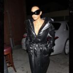 Kim Kardashian visita la galería de arte y el restaurante Craig's Rocking Shades