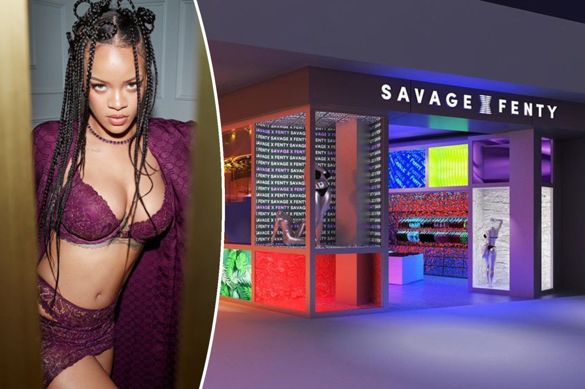 Rihanna abre tiendas de lencería Savage X Fenty