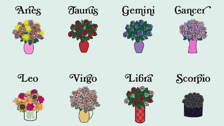 These Valentine’s Day Flower Arrangements Are Based on Zodiac Signs & The Leo One Is So On Point