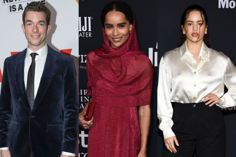 john mulaney zoe kravitz rosalia