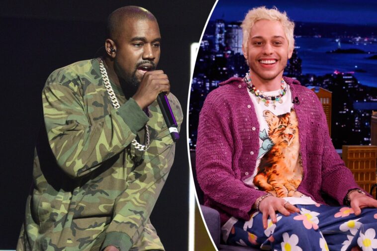 Kanye West critica a Pete Davidson una vez más en una nueva canción