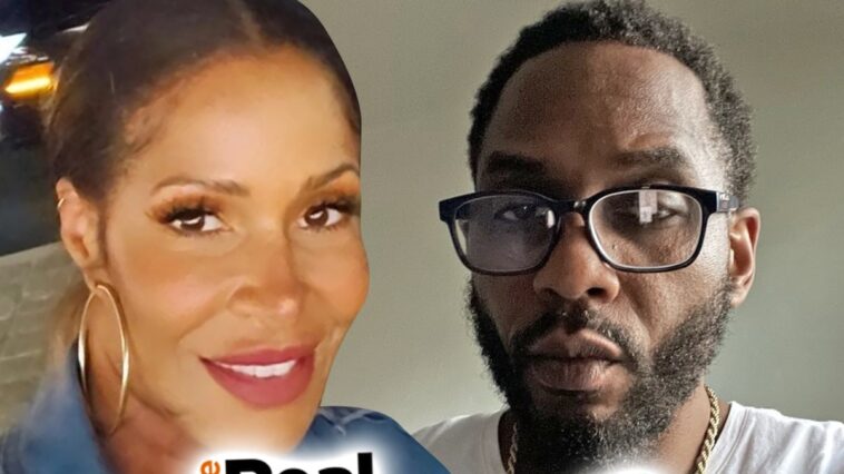 La estrella de 'RHOA' Sheree Whitfield filmando con BF Tyrone Gilliams, después de no hablar