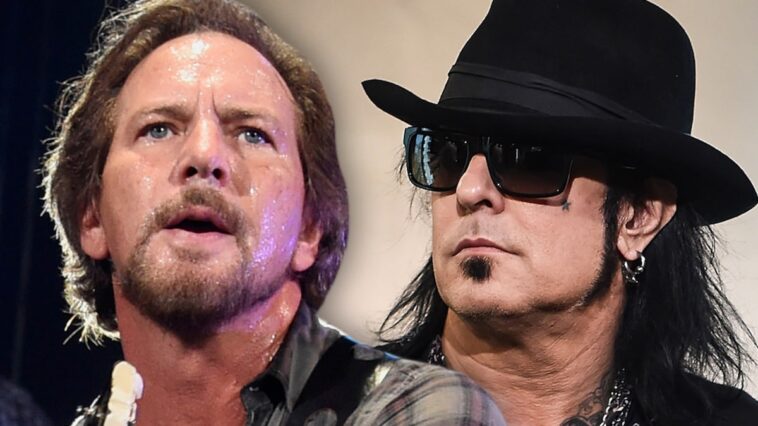 Nikki Sixx de Motley Crue llama a Pearl Jam 'aburrido' después de Vedder Diss