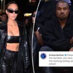 Kim Kardashian le ruega a Kanye que deje de afirmar que no puede ver a los niños