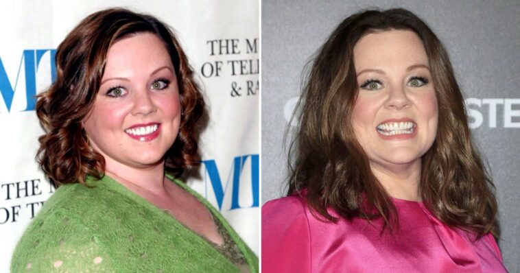 La evolución del cuerpo de Melissa McCarthy a través de los años