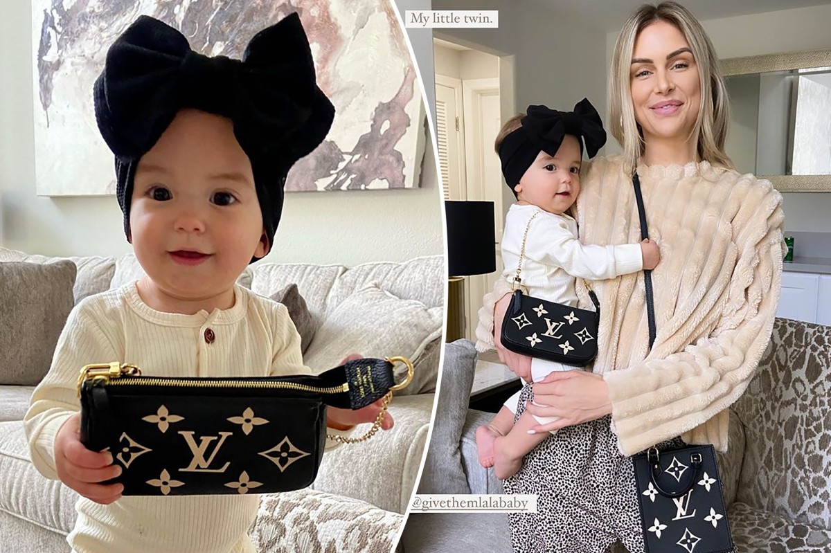 Stormi Webster ya tiene su bolso Louis Vuitton personalizado