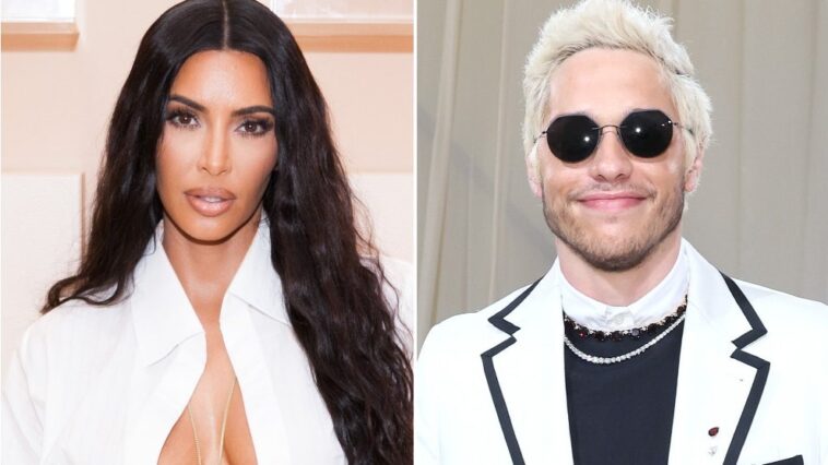 Pete Davidson acaba de hacer su debut en el feed de Instagram de Kim Kardashian