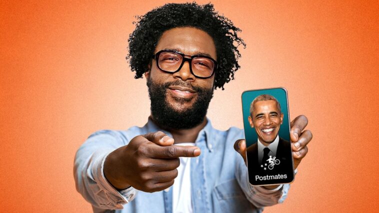 Questlove sobre confundir a Barack Obama con el conductor de Postmates: "Tuve una carcajada"