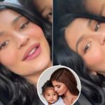 Stormi bloquea el primer video de Kylie Jenner desde que dio a luz