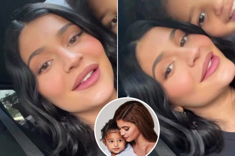 Stormi bloquea el primer video de Kylie Jenner desde que dio a luz