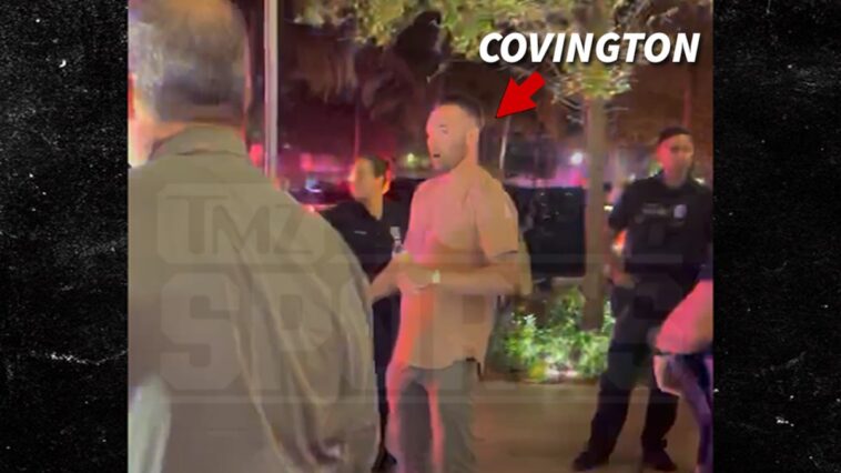 Video muestra a Colby Covington rodeada de policías después de supuesta pelea con Jorge Masvidal