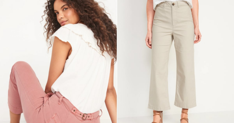 12 pantalones de trabajo Old Navy que parecen pantalones y se sienten como sudaderas