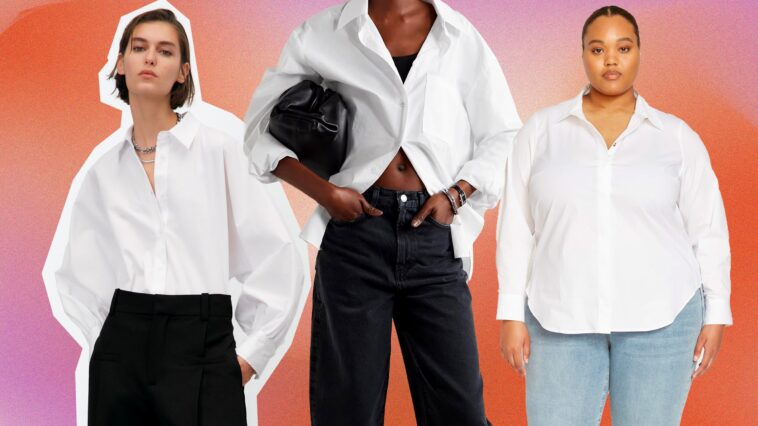 17 camisas blancas sin esfuerzo para usar ahora mismo