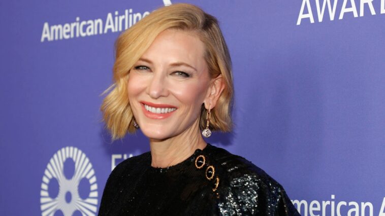 Cate Blanchett "Completa y absolutamente abrumada" por el premio Chaplin Award Honor