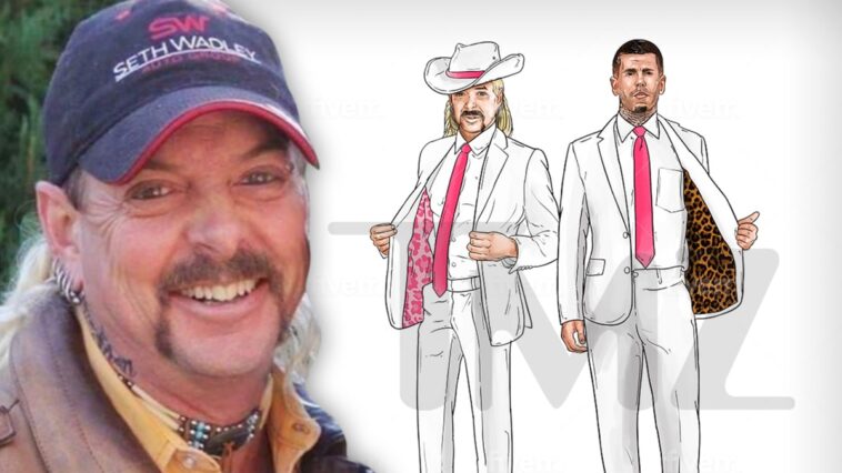 Joe Exotic obtiene un esmoquin de boda personalizado para la boda en prisión