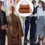 Meghan Markle y la reina Letizia combinan bolsos de Carolina Herrera