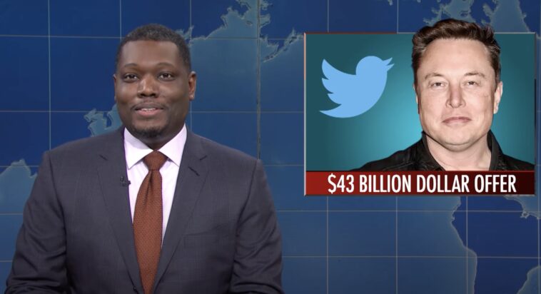 'SNL': la actualización de fin de semana aborda la oferta de Twitter de Elon Musk y el índice de aprobación de Biden