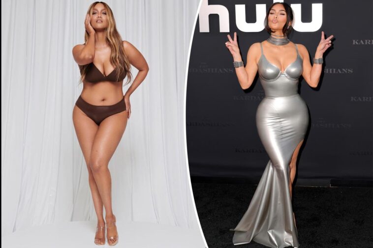 Tyra Banks y Kim Kardashian defienden Skims en medio de acusaciones de Photoshop