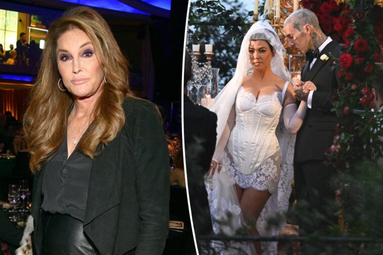 Caitlyn Jenner no fue invitada a la boda de Kourtney Kardashian