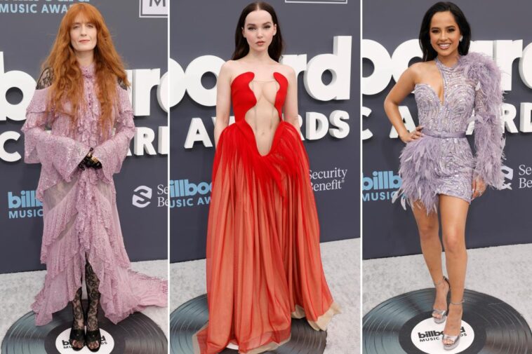 Actualizaciones en vivo de los Billboard Music Awards 2022: todos los atuendos de las celebridades