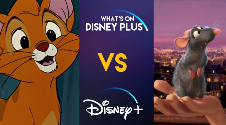 Batalla de Disney+ |  Oliver and Company contra Ratatouille |  Qué hay en Disney Plus