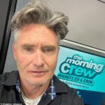 Tiempos difíciles: Según los informes, Dave Hughes (en la foto) está 'desesperado' por asegurar una casa en Sydney después de mudarse a Harbor City para su programa de radio de desayuno 2Day FM