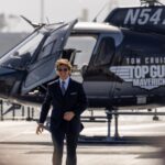 Dentro del espectáculo de estreno de 'Top Gun: Maverick' en San Diego, incluida la llegada en helicóptero de Tom Cruise