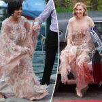 El vestido de Kris Jenner para la boda de Kourtney genera comparaciones con 'Schitt's Creek'