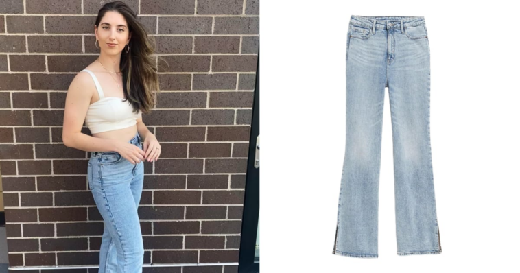 Estos jeans Old Navy con dobladillo dividido de $ 45 son un engaño para los estilos de diseñador