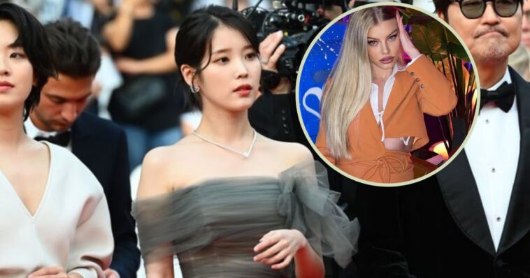 Influencer de belleza francesa se disculpa por toparse con IU en la alfombra roja del Festival de Cine de Cannes 2022