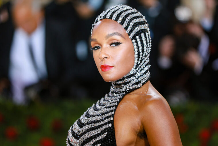 NEW YORK, NEW YORK - MAY 02: Janelle Monae attends The 2022 Met Gala Celebrating "In America: An Anthology of Fashion" at The Metropolitan Museum of Art on May 02, 2022 in New York City. (Photo by Theo Wargo/WireImage)