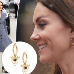 Kate Middleton honra a las víctimas del ataque de Manchester con aretes de abejas