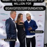 Orgullosa: Katharine McPhee se jactó con orgullo de su esposo David Foster el lunes, solo días después de que recaudó la friolera de $ 11.2 millones para una buena causa