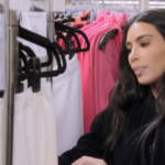 Kim Kardashian showed off her dressing room with 30,000 items
