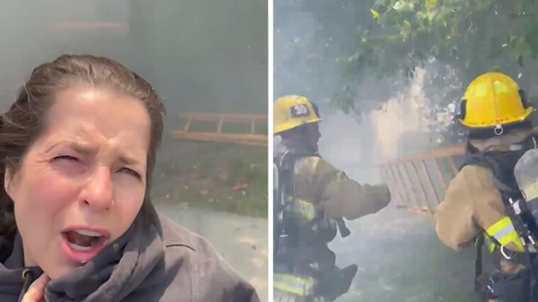 La casa de Kelly Monaco del 'Hospital General' fue incendiada por el incendio del viernes 13